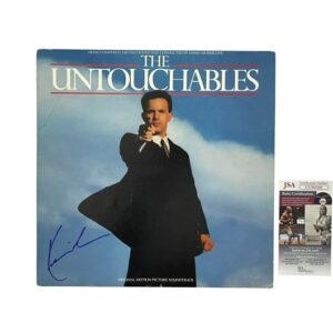 Kevin Costner Signed The Untouchables Soundtrack Vinyl Record JSA
