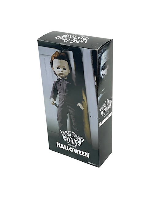 Halloween Signed Michael Myers MEZCO Living Dead Doll Nick Castle - Image 3