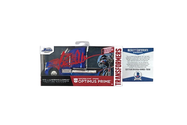 Peter Cullen Autographed Transformers Optimus Prime Truck BAS COA