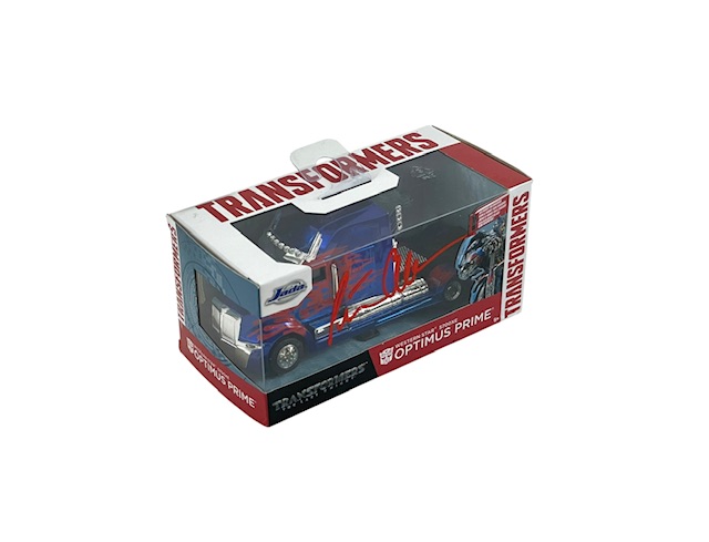 Peter Cullen Autographed Transformers Optimus Prime Truck BAS COA - Image 2