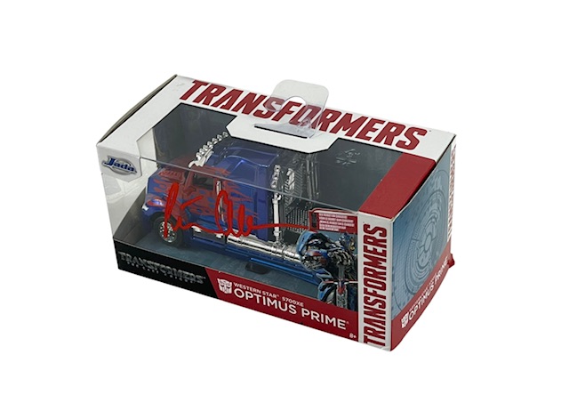 Peter Cullen Autographed Transformers Optimus Prime Truck BAS COA - Image 3