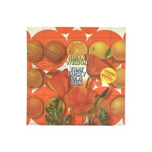 Brian Wilson Ltd Orange Color Vinyl That Lucky Old Sun Beach Boys