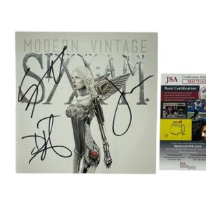 Sixx A.M. Band Signed 7" Vinyl Record Modern Vintage Nikki Sixx