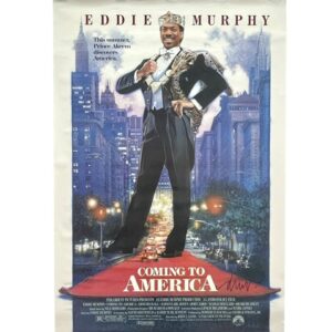 Artist Drew Struzan Signed Coming To America 1-Sheet Movie Poster