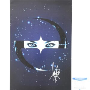 Evanescence Amy Lee Signed Promo 11x17 VIP Poster BAS Certified