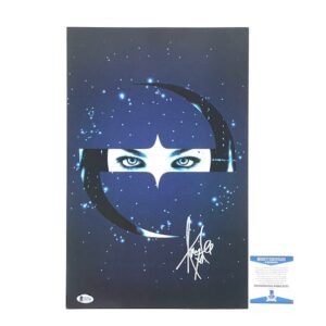 Evanescence Amy Lee Signed Promo 11x17 VIP Poster BAS Certified