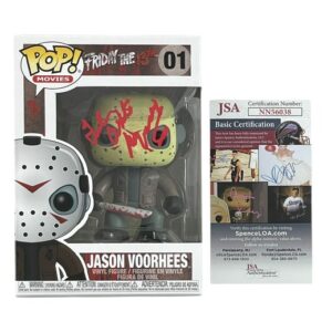 Friday the 13th Ted White Signed Jason Voorhees Funko Pop JSA COA