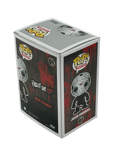 Friday the 13th Ted White Signed Jason Voorhees Funko Pop JSA COA - Image 2