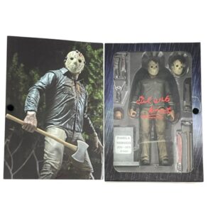 Friday The 13th The Final Chapter Ted White Signed NECA 7" Jason Action Figure