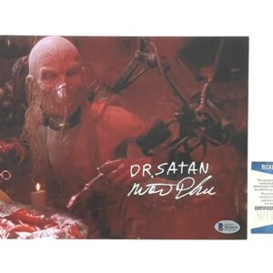 House Of 1000 Corpses Dr Satan Walter Phelan Signed Photo BAS
