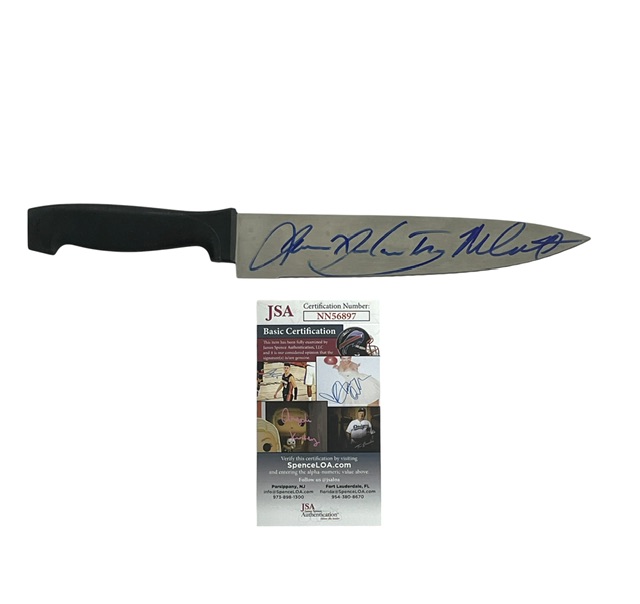 Halloween Signed Michael Myers Knife James Courtney Nick Castle