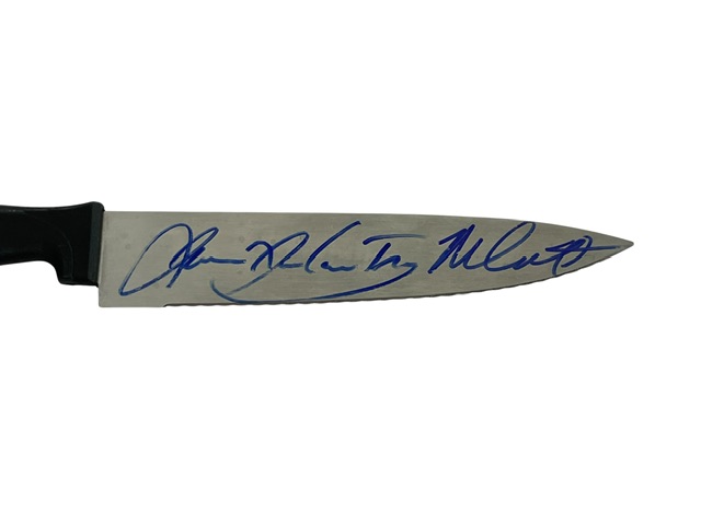 Halloween Signed Michael Myers Knife James Courtney Nick Castle - Image 2