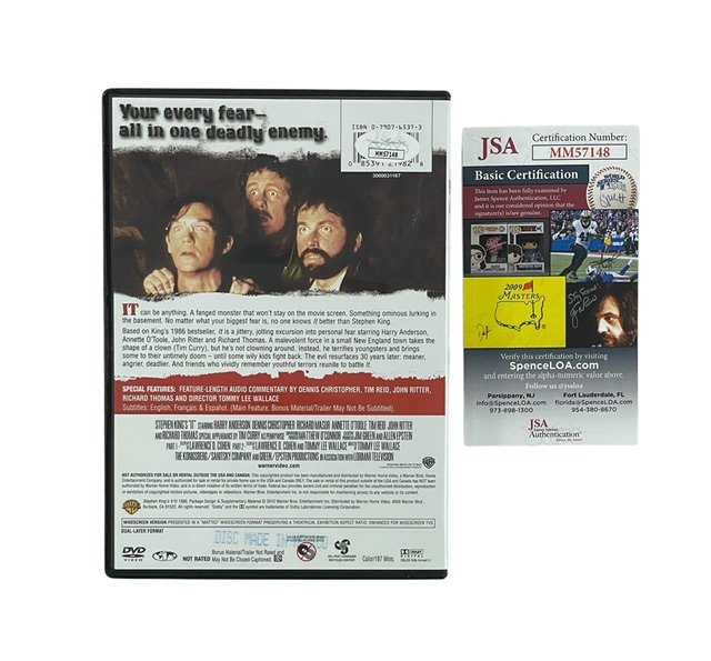 Stephen King’s IT Original George Tony Dakota DVD 1990 Horror JSA - Image 2