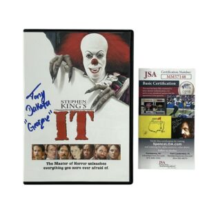 Stephen King’s IT Original George Tony Dakota DVD 1990 Horror JSA