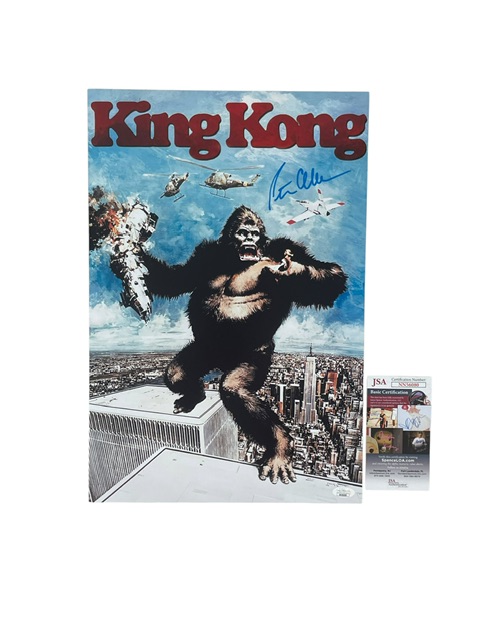 King Kong Signed 1976 Movie Poster Print Peter Cullen Voice Actor