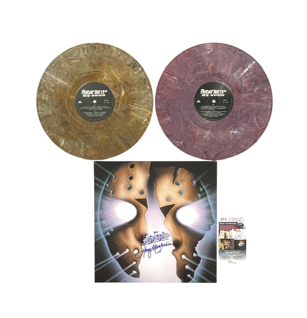 Friday The 13th VII Signed Vinyl Soundtrack Harry Manfredini Waxwork