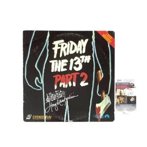 Friday The 13th Part 2 Signed Laserdisc Composer Harry Manfredini