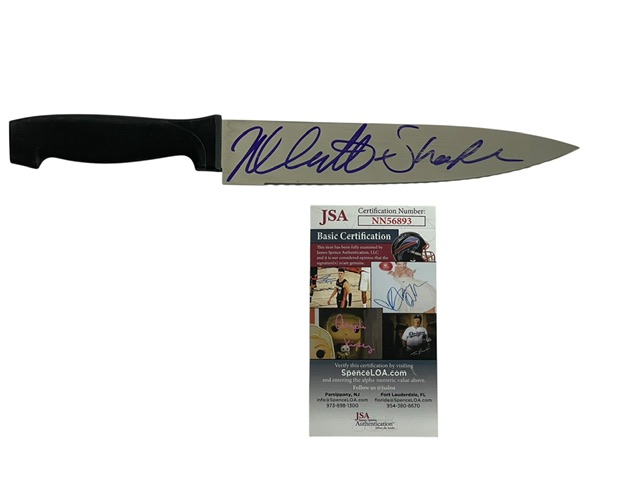 Halloween Signed Butcher Knife Michael Myers 1978 Nick Castle JSA