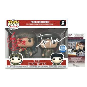 The Lost Boys Signed Funko Pop Corey Feldman Jamison Newlander
