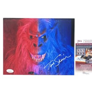 Creepshow Tom Savini Signed Fluffy 8x10 Photo JSA Makeup Artist