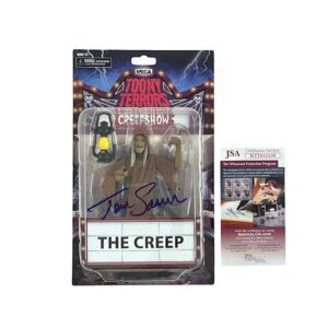 Creepshow Tom Savini Signed Toony Terrors NECA Action Figure JSA