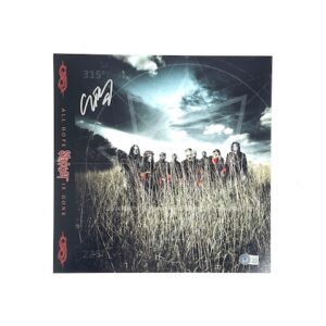 Slipknot Signed All Hope Is Gone 12x12 Poster Corey Taylor BAS