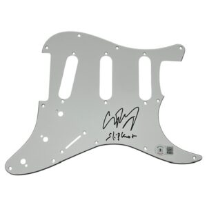 Corey Taylor Signed Strat Guitar Pickguard Slipknot Inscription