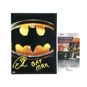 Batman 1989 Movie DVD Signed Stuntman Dave Lea JSA