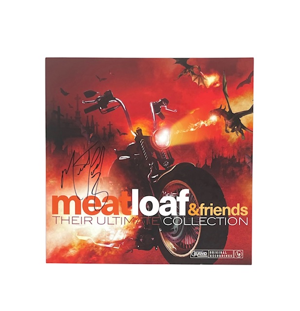 Meat Loaf & Friends Ultimate Collection Signed Vinyl Album JSA