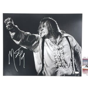 Meat Loaf Autographed Signed 16x20 Live Shot Photo JSA Witnessed