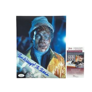Creepshow 2 Signed 8x10 The Hitchhiker Tom Wright Cult Horror JSA