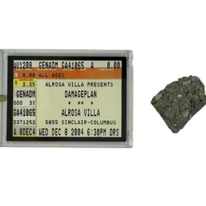 Dimebag Darrell Tribute Piece of Alrosa Club Damageplan Pantera
