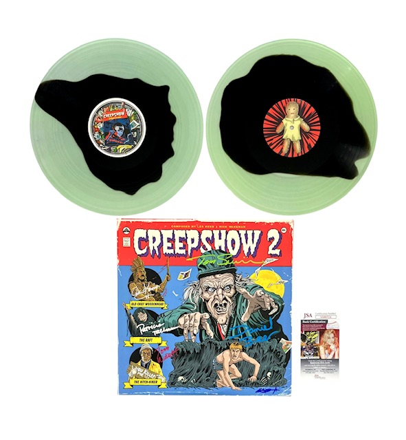 Creepshow 2 Cast Signed Waxwork Records Vinyl Movie Soundtrack
