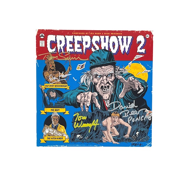 Creepshow 2 Signed 12x12 Movie Poster Print By 6 Cast Members JSA - Image 2
