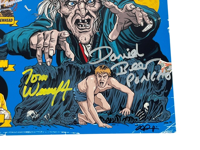 Creepshow 2 Signed 12x12 Movie Poster Print By 6 Cast Members JSA - Image 4