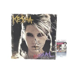 Kesha Signed Warrior Double Vinyl Record Album Ke$ha JSA