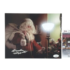 Christmas Evil Brandon Maggart Signed Santa 8x10 Photo Horror JSA