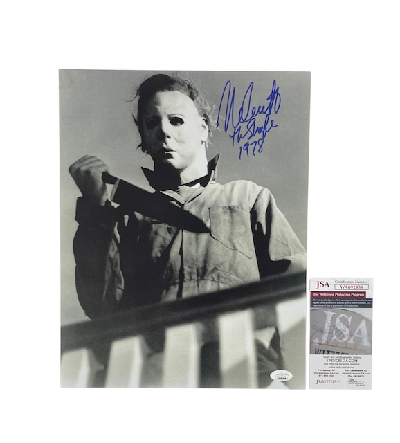 Halloween Nick Castle Michael Myers 11×14 Studio Photo Print JSA