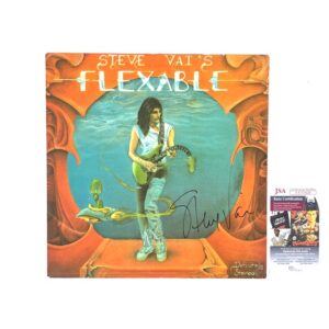 Steve Vai Signed Flex-Able 1st Press Vinyl Record JSA Certified