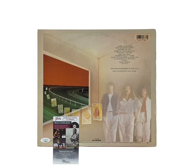 Triumph Rik Hammett Signed The Sport Of Kings Vinyl Record JSA - Image 2