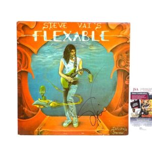 Steve Vai Signed Flex-Able 1st Press Vinyl Record JSA Certified