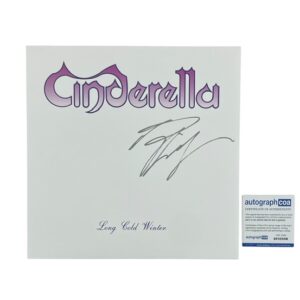 Cinderella Signed Long Cold Winter Vinyl Record Tom Keifer ACOA