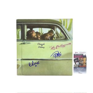 Cheech & Chong Signed Los Cochinos Vinyl Record Tommy & Marin JSA