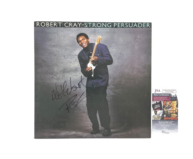Robert Cray Signed Vinyl Record Strong Persuader JSA Certified 🎸
