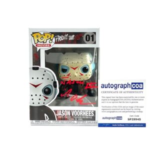 Friday The 13th Mike DeLuna Signed Jason Voorhees Funko Pop ACOA