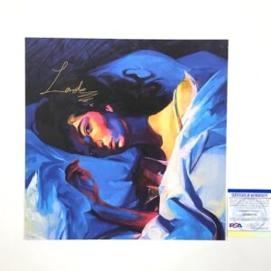 Lorde Autographed Signed Promo Poster Print Melodrama PSA DNA COA