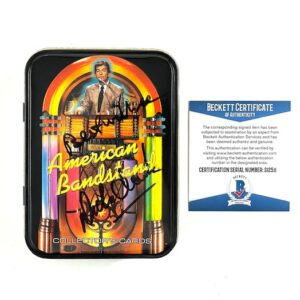 Dick Clark Signed American Bandstand Jukebox Display Box BAS COA