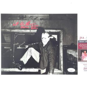 Mike DeLuna Signed Jason Voorhees Photo Friday The 13th 3 De Luna