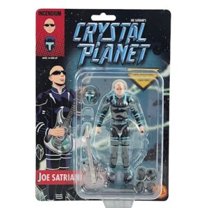 Joe Satriani Action Figure Incendium Crystal Planet Limited Toy
