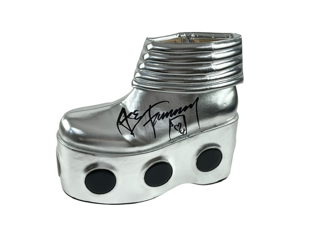 Kiss Ace Frehley Signed Autographed Display Costume Boot JSA COA - Image 3